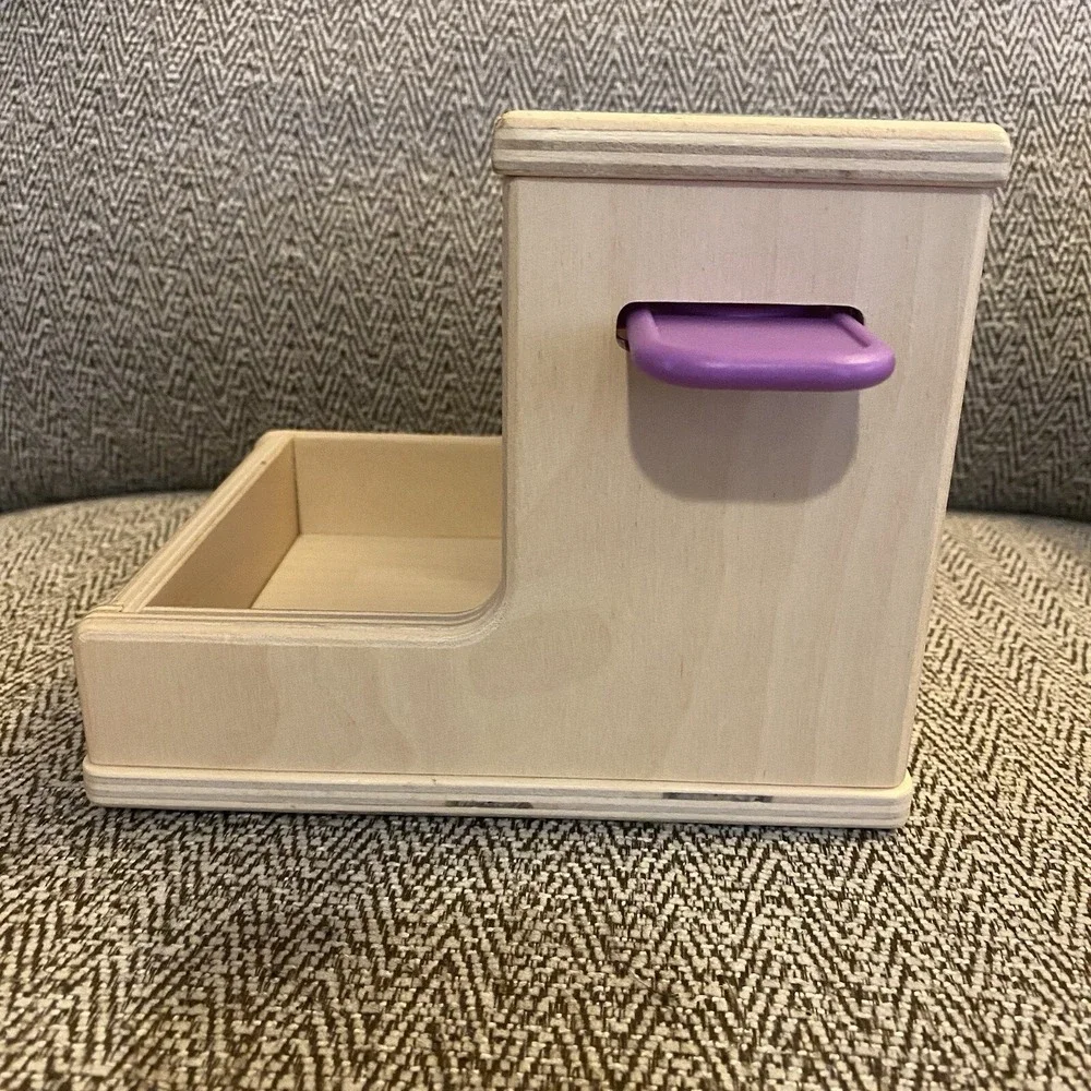 Lovevery‎ Wooden Peg Drop NO PEGS Thinker Play Kit Months 11-12 Baby Montessori